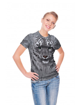 Snow Leopard Portrait  T-Shirt