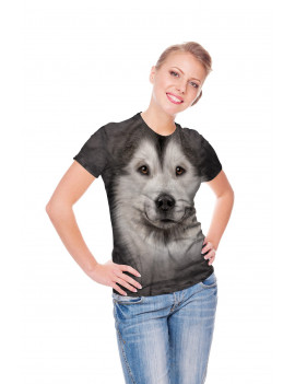 Alaskan Malamute Face T-Shirt