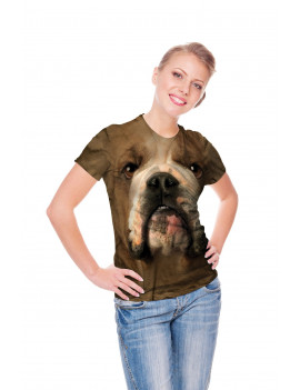 Bulldog Face T-Shirt