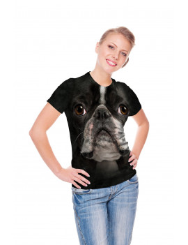 Boston Terrier Face T-Shirt