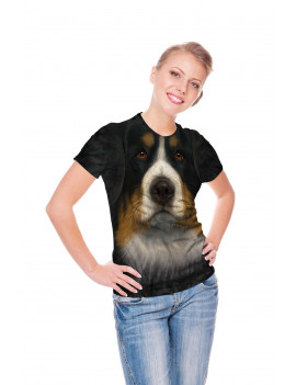 Bernese Mountain Dog Face T-Shirt