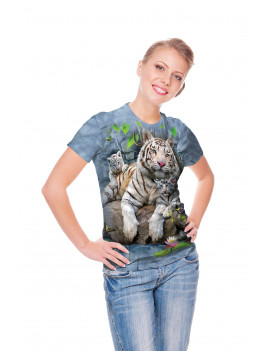 White Tigers of Bengal T-Shirt