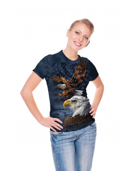 Eagle Flag Collage T-Shirt