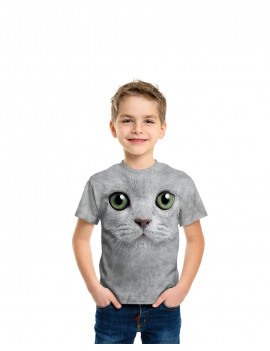 Green Eyes Face T-Shirt