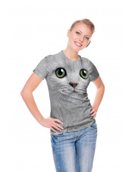 Green Eyes Face T-Shirt