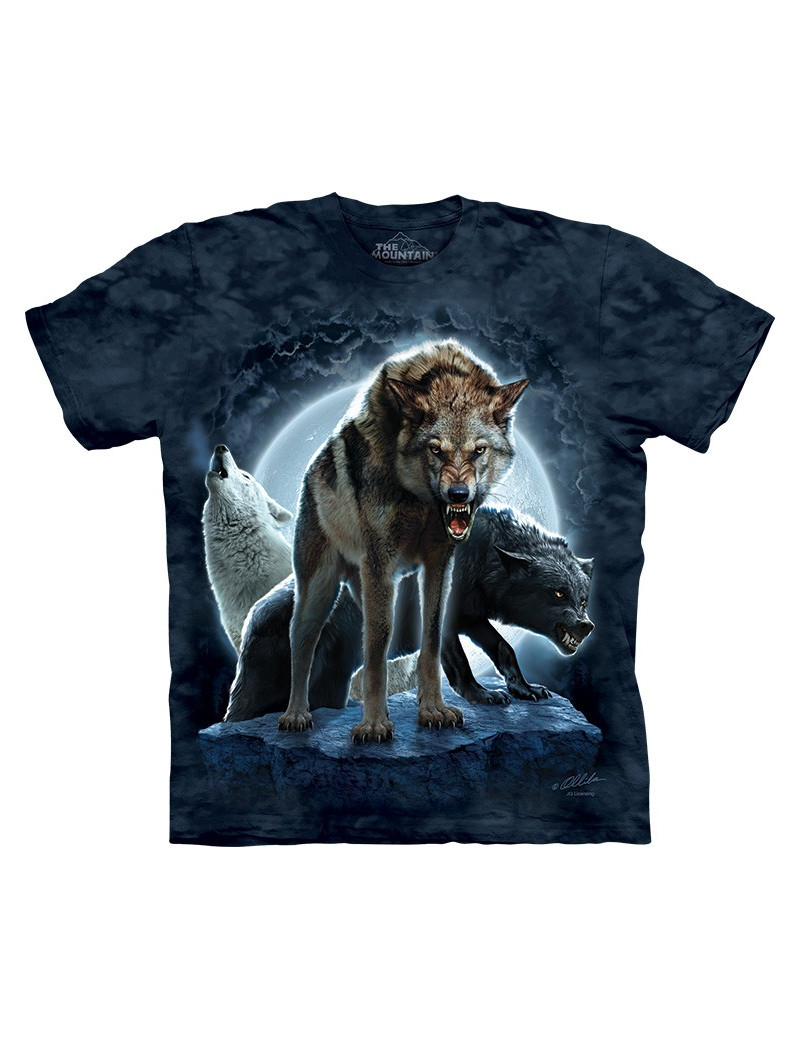 Bad Moon Wolves T-Shirt The Mountain
