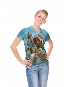 Sloth & Butterflies T-Shirt The Mountain